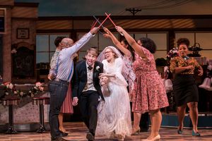 Jack McBrayer, Laura Baldwin, and Cast @ BroadwayWorld Jack McBrayer, Laura Baldwin, and Cast Photo