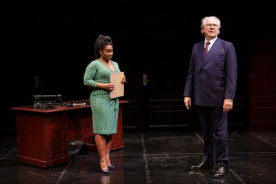 Stacey Sargeant and John Larroquette Photo