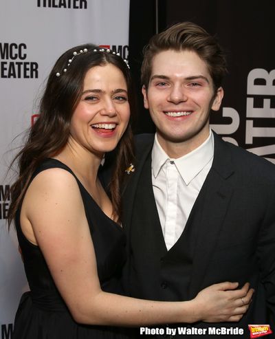 Molly Gordon and Colton Ryan  Photo