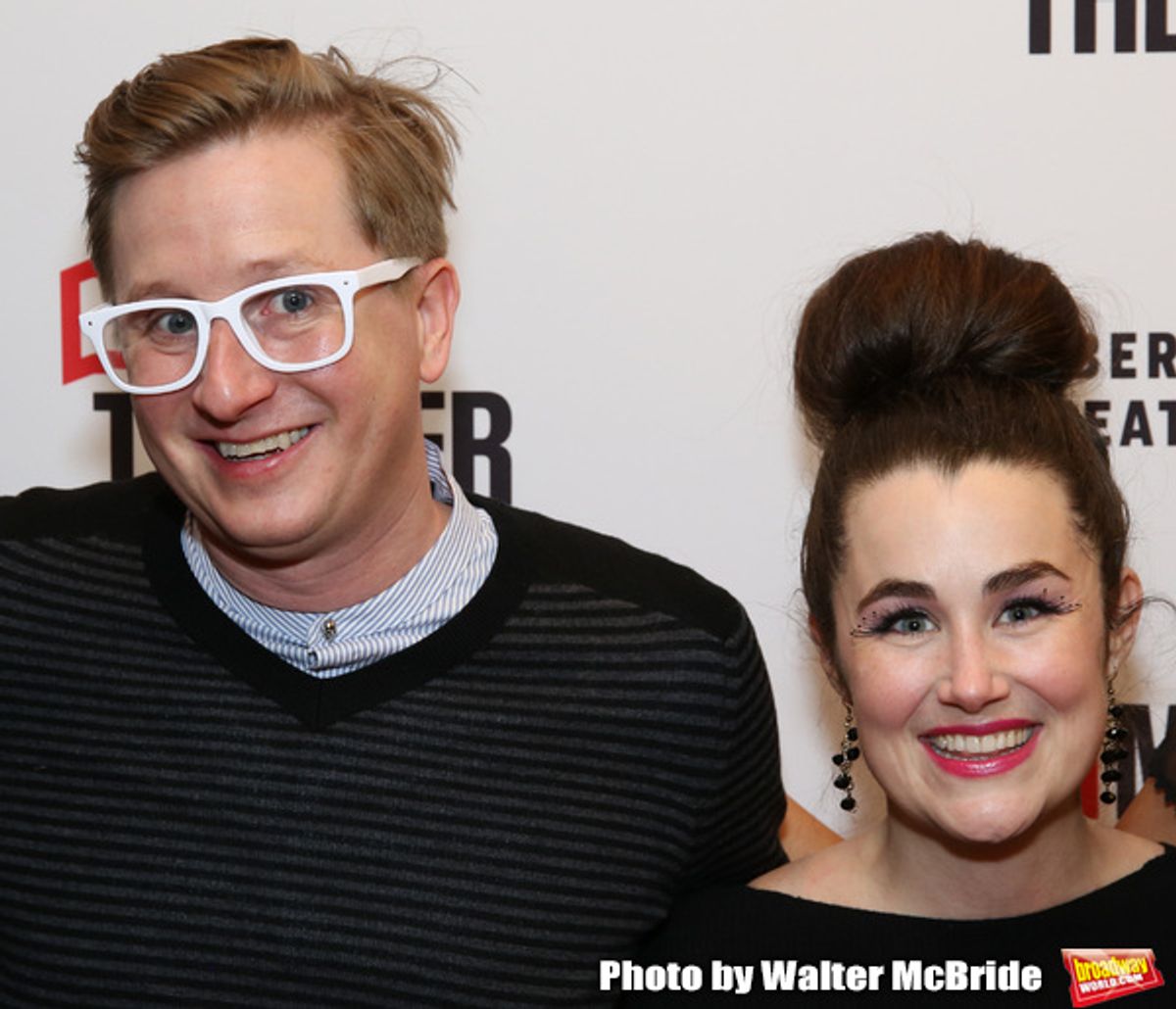 Kyle Jarrow and Lauren Worsham at 