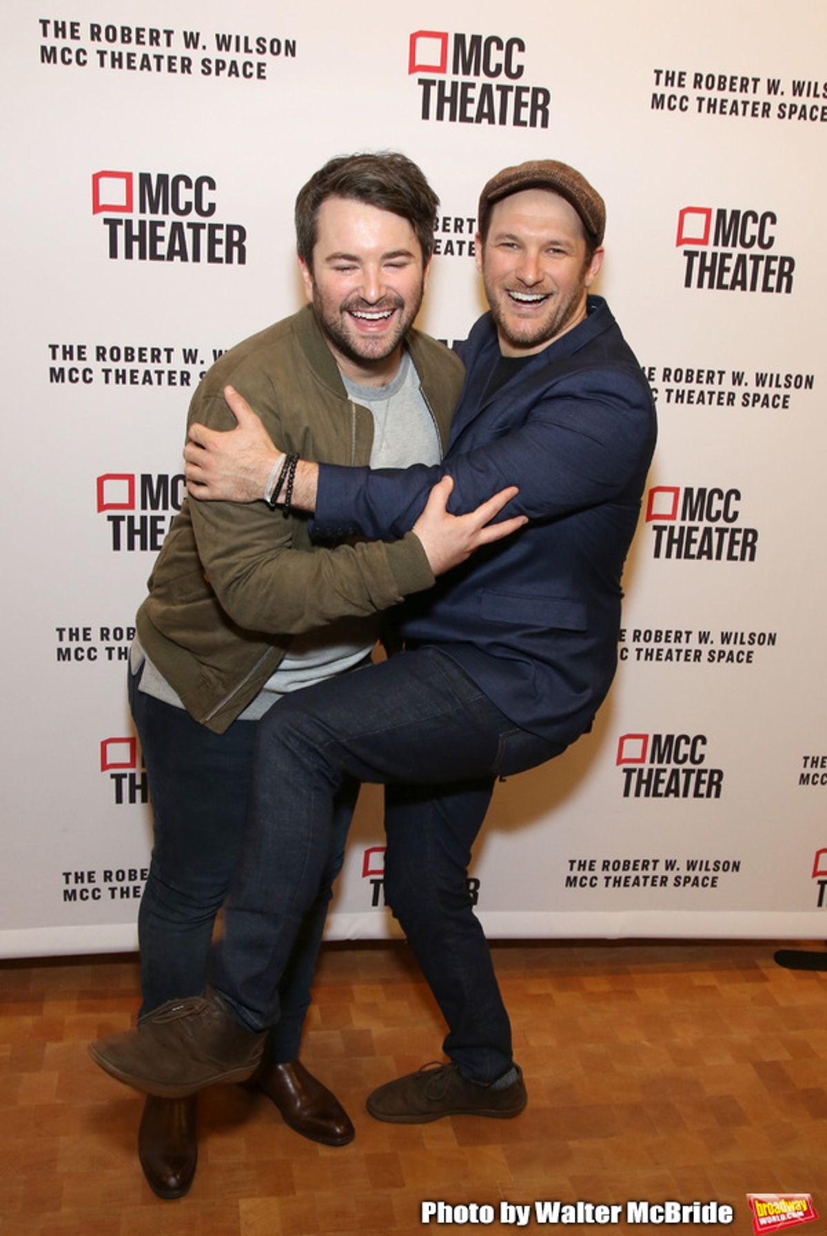 Alex Brightman and Drew Gasparini at 