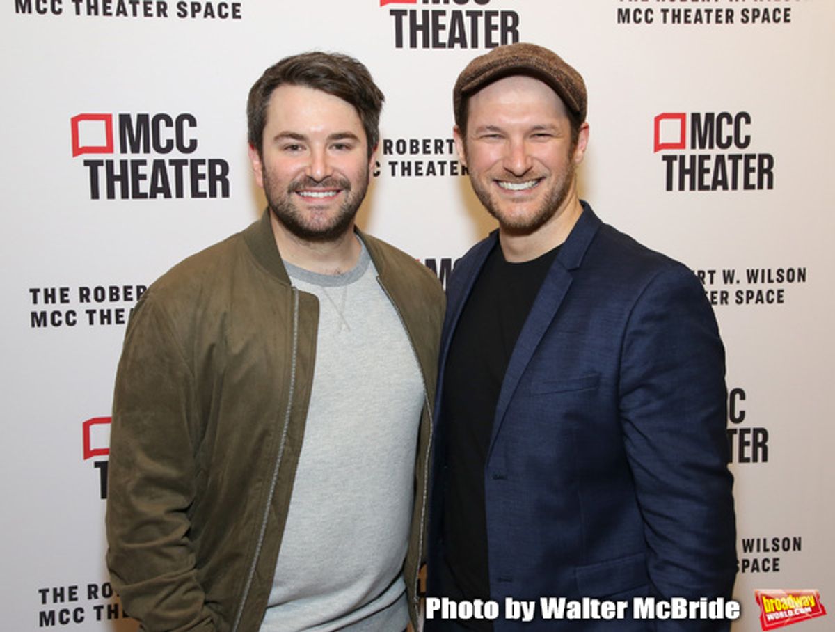 Alex Brightman and guest  at 