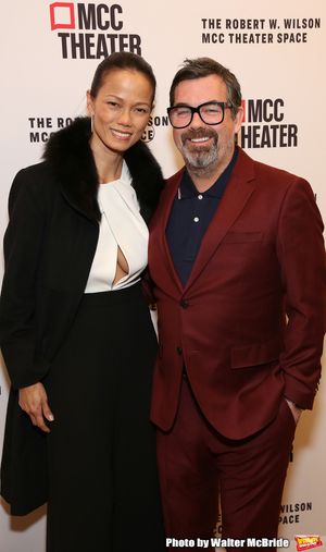 Nora Ariffin and Duncan Sheik @ BroadwayWorld Nora Ariffin and Duncan Sheik Photo