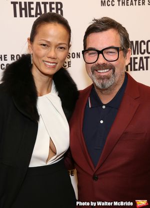 Nora Ariffin and Duncan Sheik @ BroadwayWorld Nora Ariffin and Duncan Sheik Photo