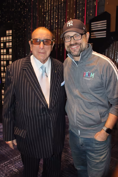 Clive Davis and Matthew Sklar Photo