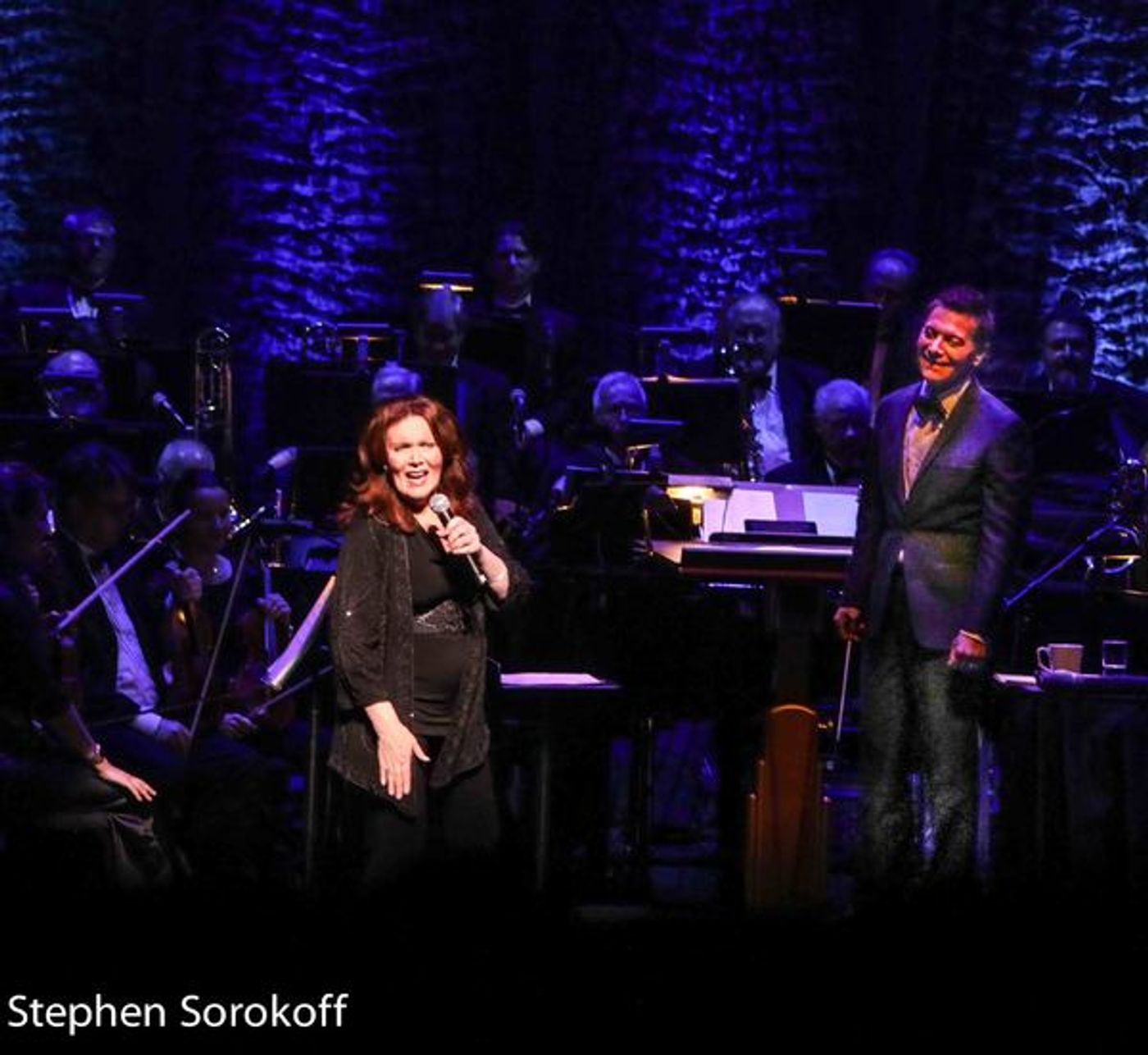 Photo Coverage: Michael Feinstein Joined by Maureen McGovern at The Kravis Center Pops Orchestra Concert  Image