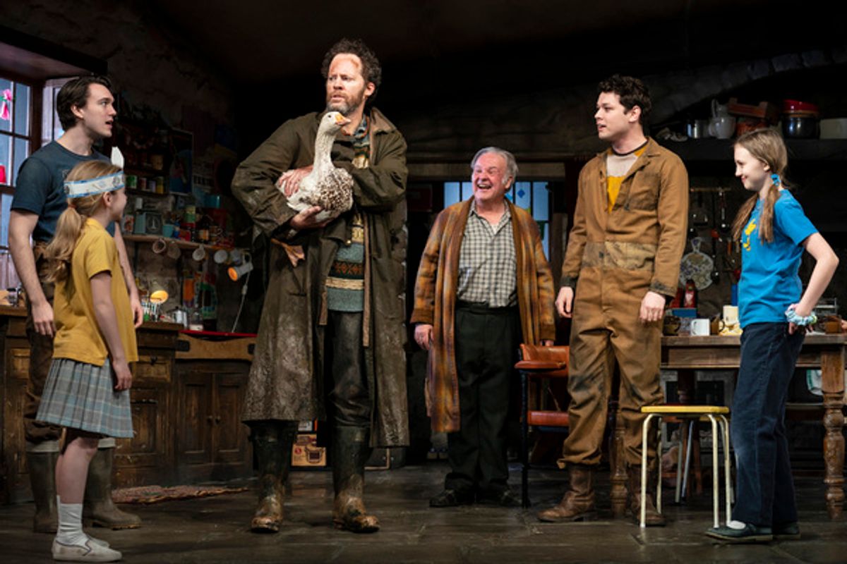 Collin Kelly-Sordelet, Matilda Lawler, Shuler Hensley, Fred Applegate, Sean Delaney, and Willow McCarthy at 