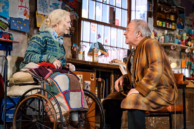 Fionnula Flanagan and Fred Applegate Photo