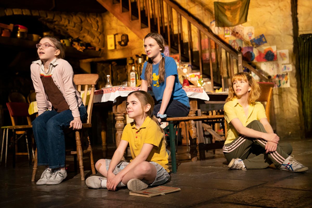 Brooklyn Shuck, Matilda Lawler, Willow McCarthy, and Julia Nightingale  at 