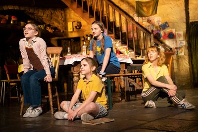 Brooklyn Shuck, Matilda Lawler, Willow McCarthy, and Julia Nightingale  Photo