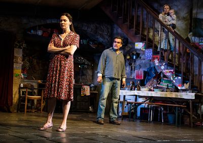 Holley Fain, Brian dâ€™Arcy James, and Emily Bergl Photo