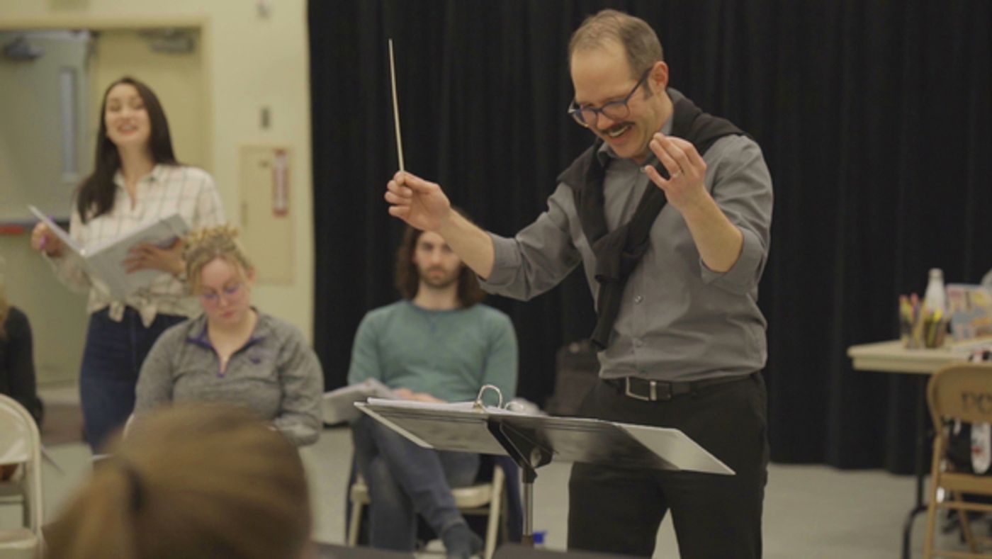 Photo Flash: MERRILY WE ROLL ALONG by Runyonland Productions at the Lydia Mendelssohn Theatre  Image