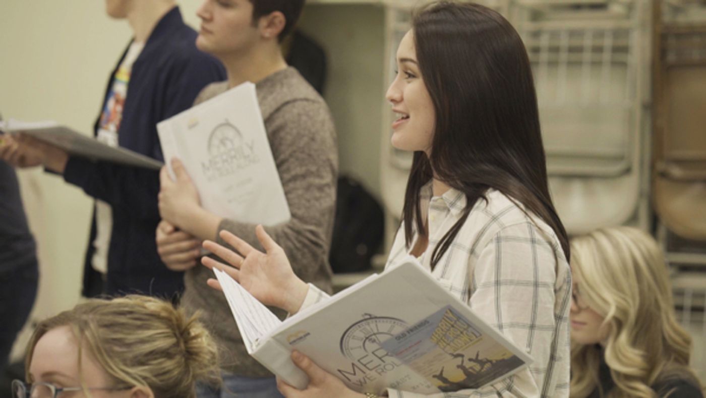 Photo Flash: MERRILY WE ROLL ALONG by Runyonland Productions at the Lydia Mendelssohn Theatre  Image