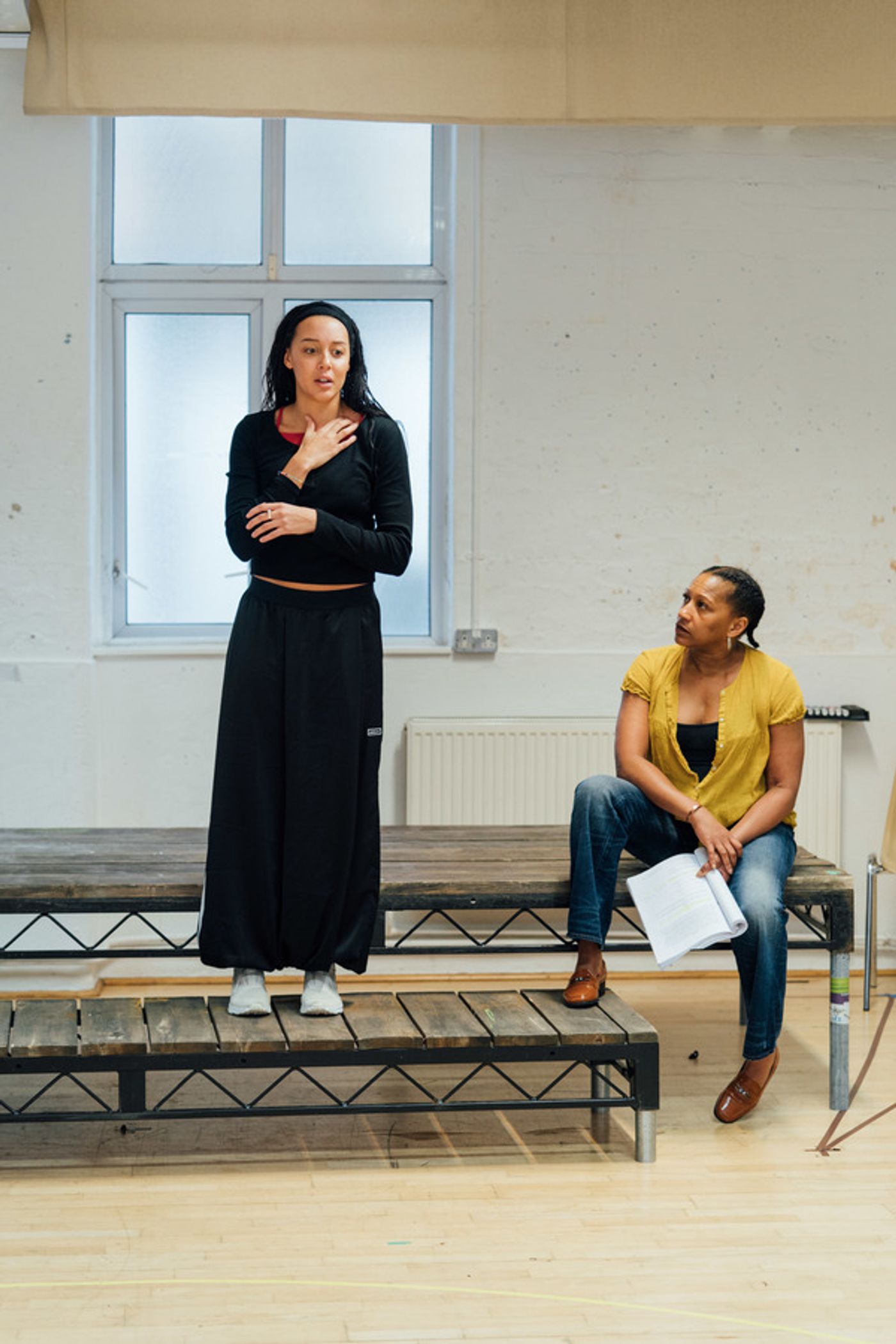 Photo Flash: In Rehearsal with EMILIA at the Vaudeville Theatre  Image