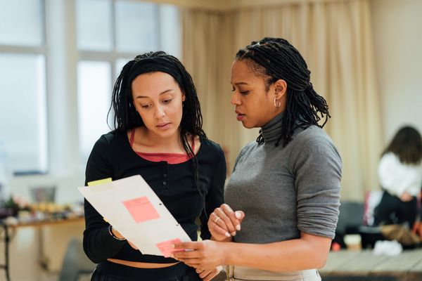 Photo Flash: In Rehearsal with EMILIA at the Vaudeville Theatre — photo 2 of 10