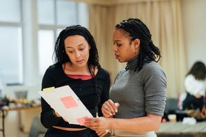 Adelle Leonce and Nicole Charles  Photo