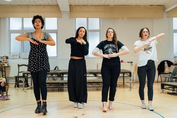Photo Flash: In Rehearsal with EMILIA at the Vaudeville Theatre — photo 8 of 10