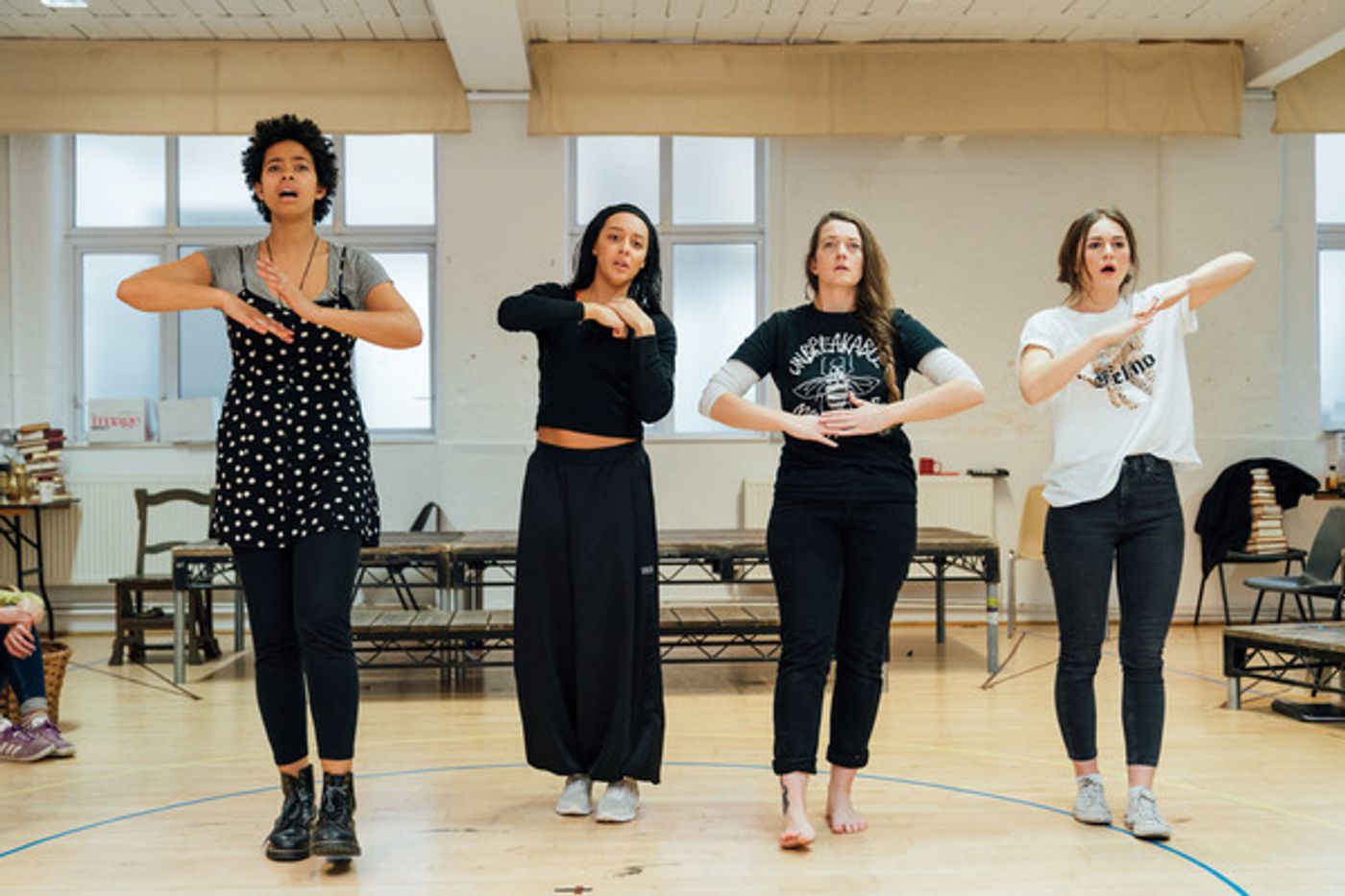 Photo Flash: In Rehearsal with EMILIA at the Vaudeville Theatre  Image