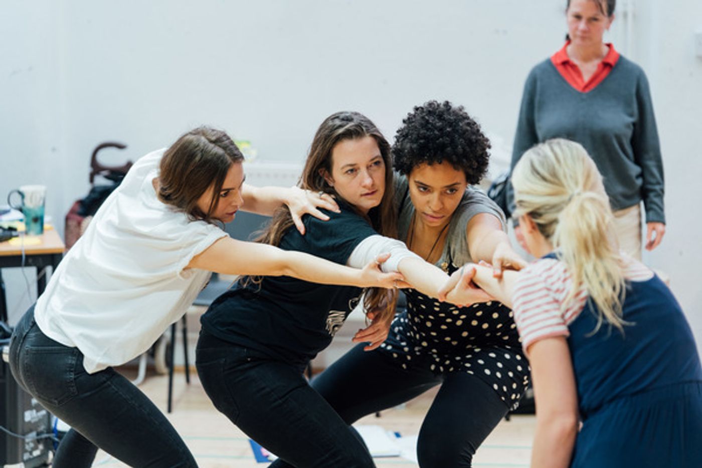 Photo Flash: In Rehearsal with EMILIA at the Vaudeville Theatre  Image