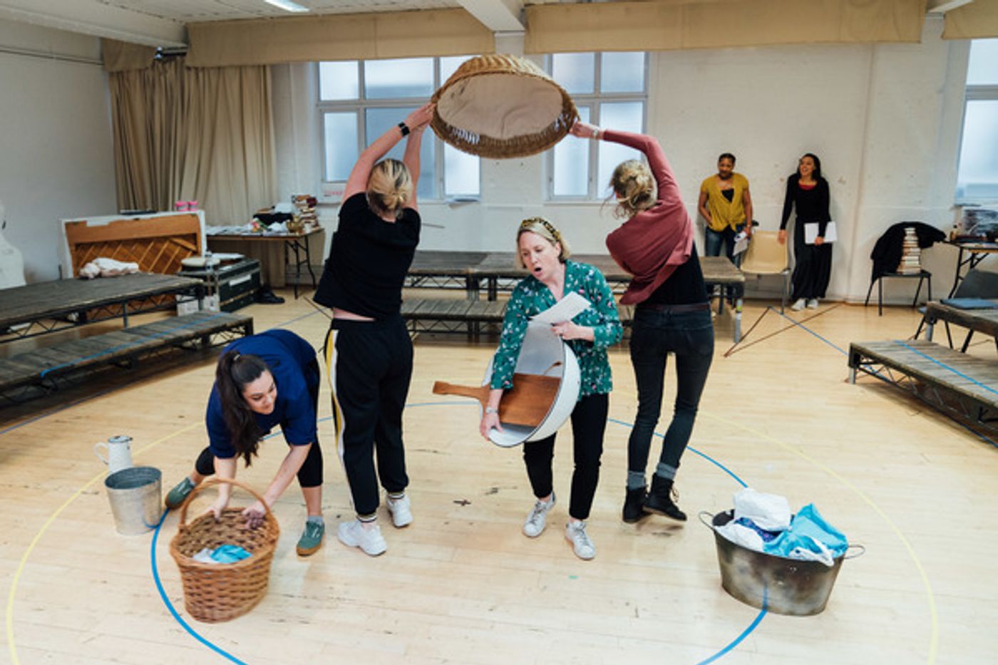 Photo Flash: In Rehearsal with EMILIA at the Vaudeville Theatre  Image