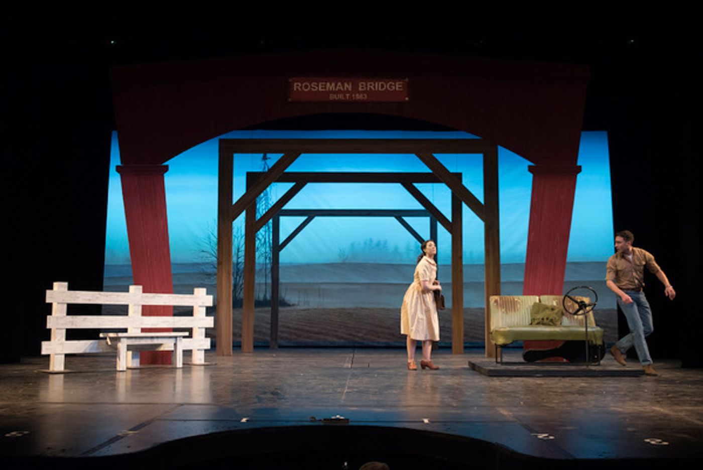 Photo Flash: First Look At THE BRIDGES OF MADISON COUNTY At Omaha Community Playhouse Photo Flash: First Look At THE BRIDGES OF MADISON COUNTY At Omaha Community Playhouse Image