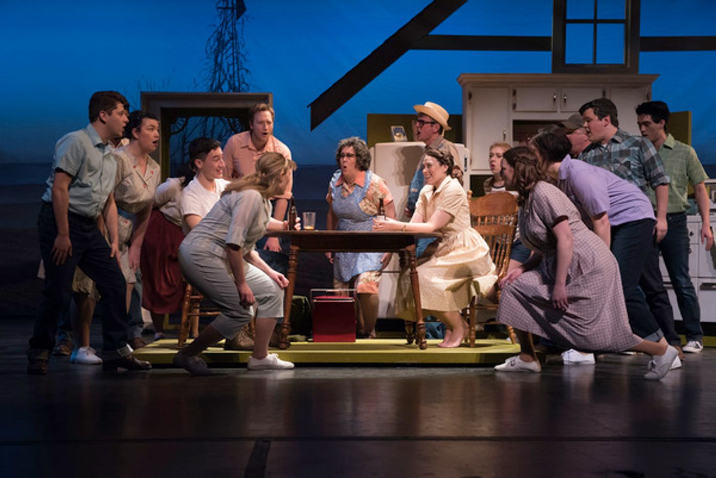 Photo Flash: First Look At THE BRIDGES OF MADISON COUNTY At Omaha Community Playhouse Photo Flash: First Look At THE BRIDGES OF MADISON COUNTY At Omaha Community Playhouse Image