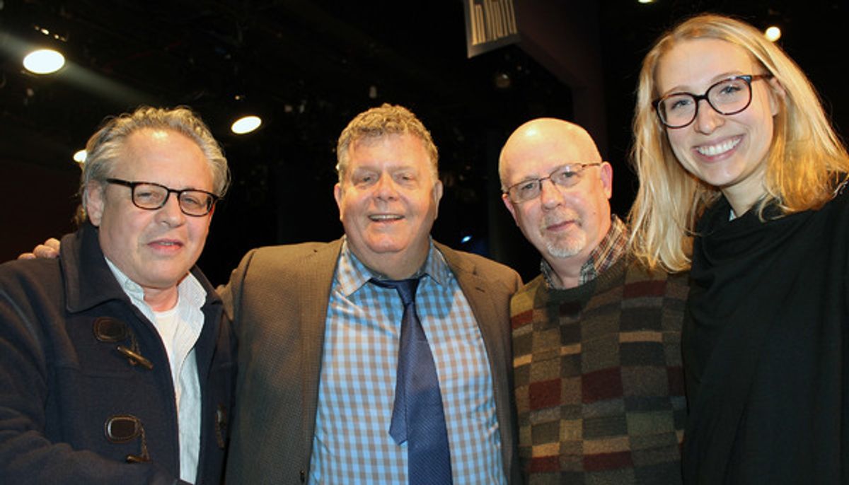 Bill Condon, James Morgan, Erik Haagensen, Emily Maltby.
 at 