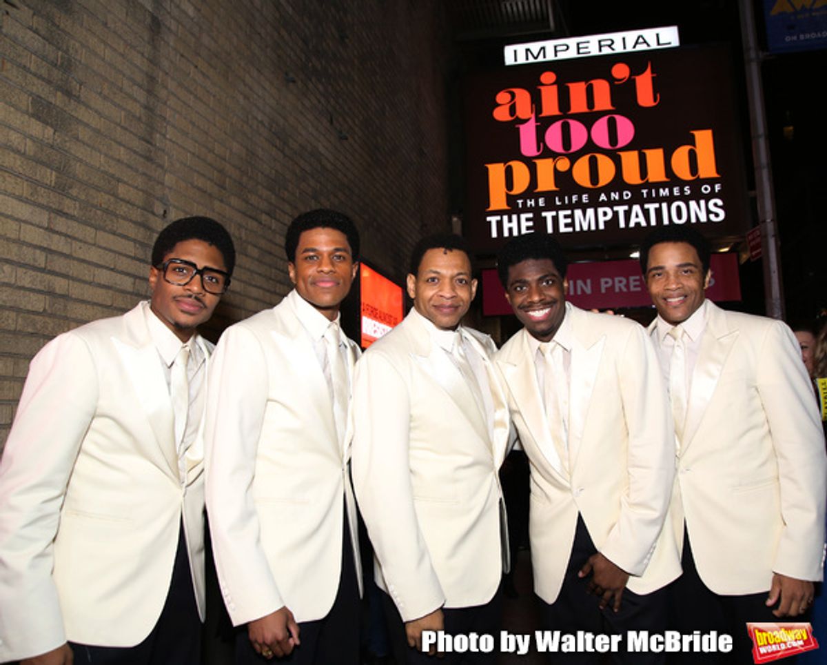 Ephraim Sykes, Jeremy Pope, Derrick Baskin, Jawan M. Jackson, and James Harkness at 