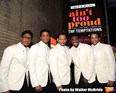 Ephraim Sykes, Jeremy Pope, Derrick Baskin, Jawan M. Jackson, and James Harkness Photo