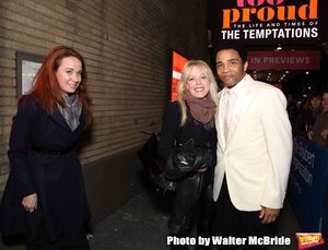 Sierra Bogess and Sherie Rene Scott with James Harkness @ BroadwayWorld Sierra Bogess and Sherie Rene Scott with James Harkness Photo