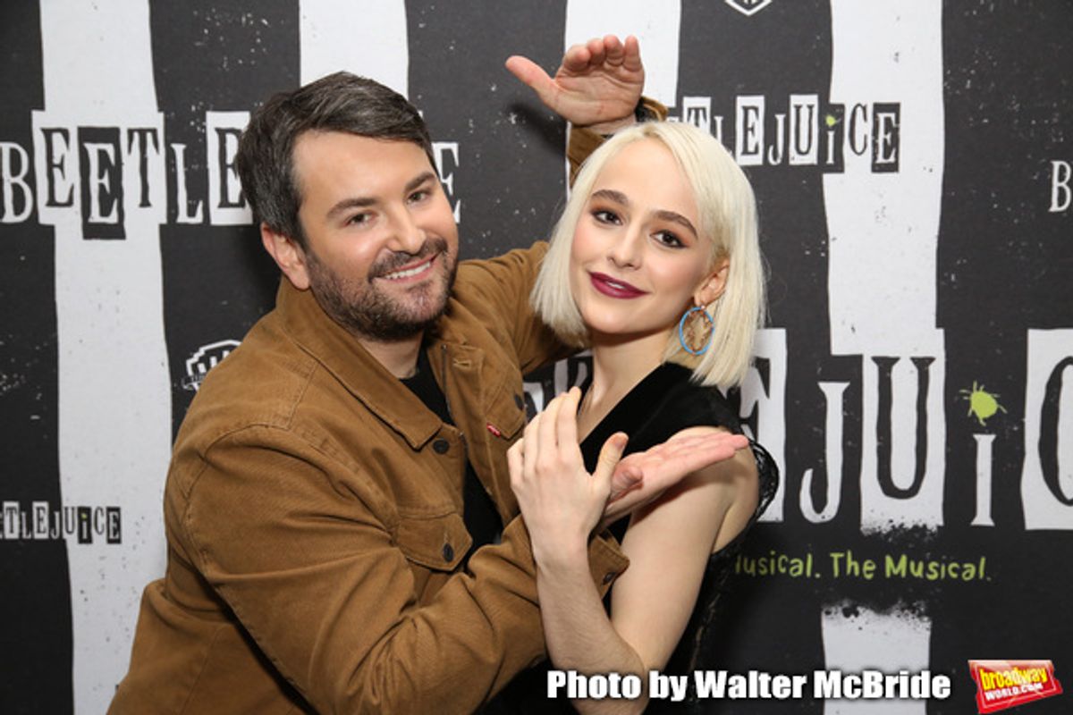 Alex Brightman and Sophia Anne Caruso  at 