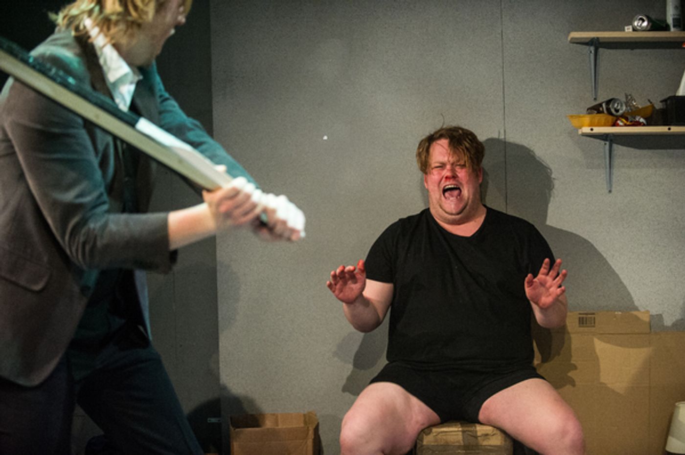 Photo Flash: First Look at WE'RE STAYING RIGHT HERE at the Park Theatre  Image