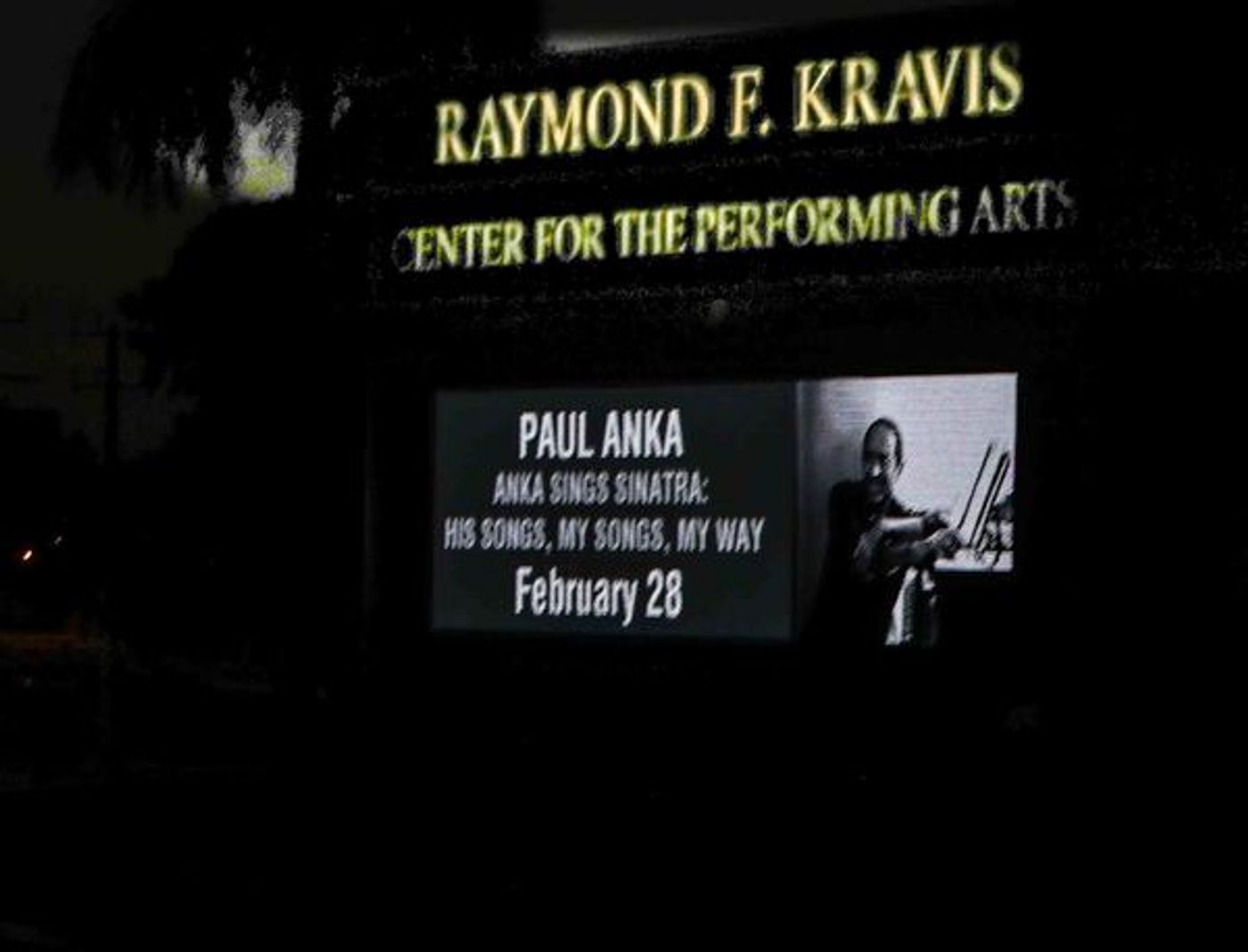 Photo Coverage: Paul Anka Sings Sinatra: His Songs, My Songs, My Way, at The Kravis Center  Image