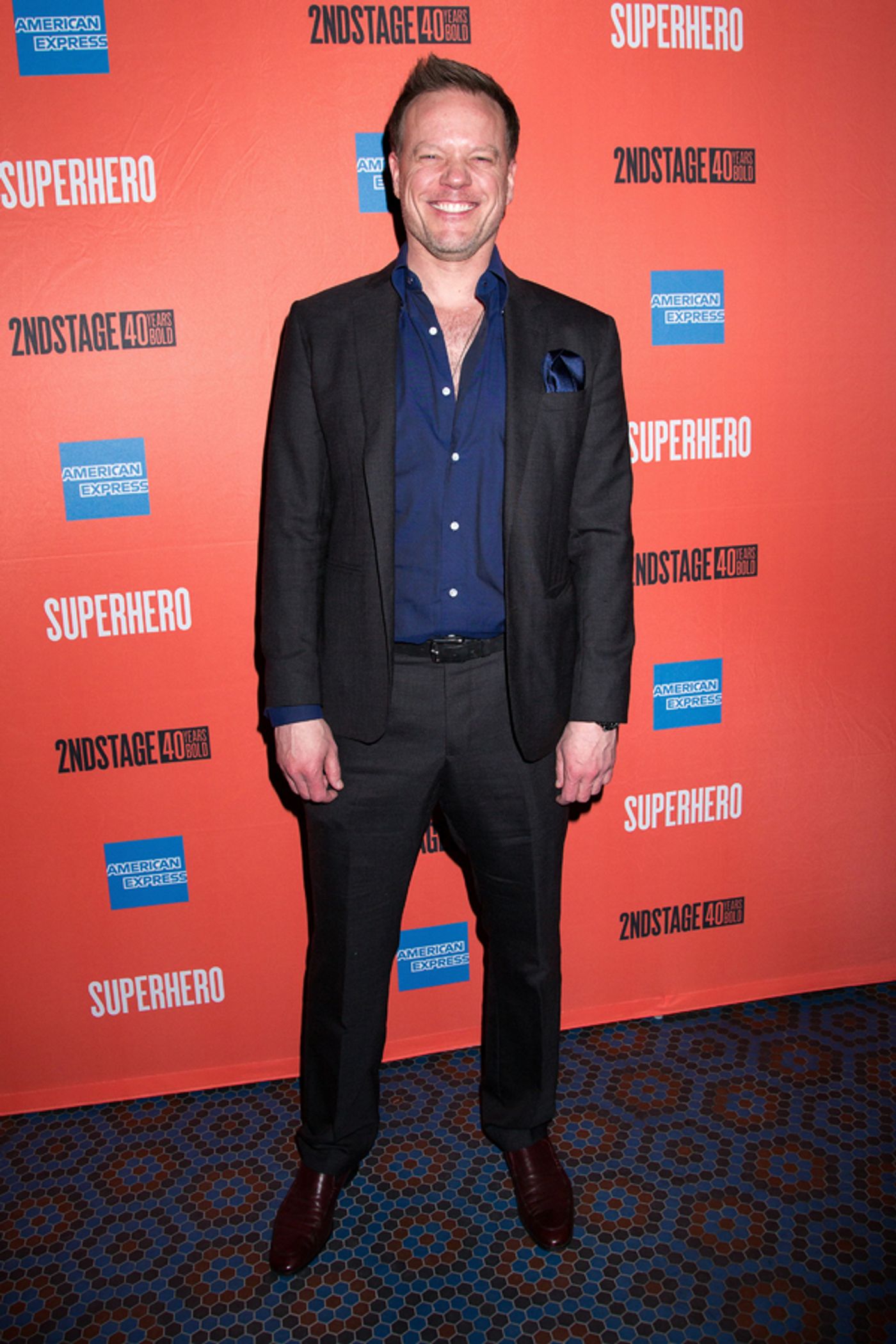 Photo Coverage: Kate Baldwin, Bryce Pinkham & More Celebrate Opening Night of SUPERHERO  Image