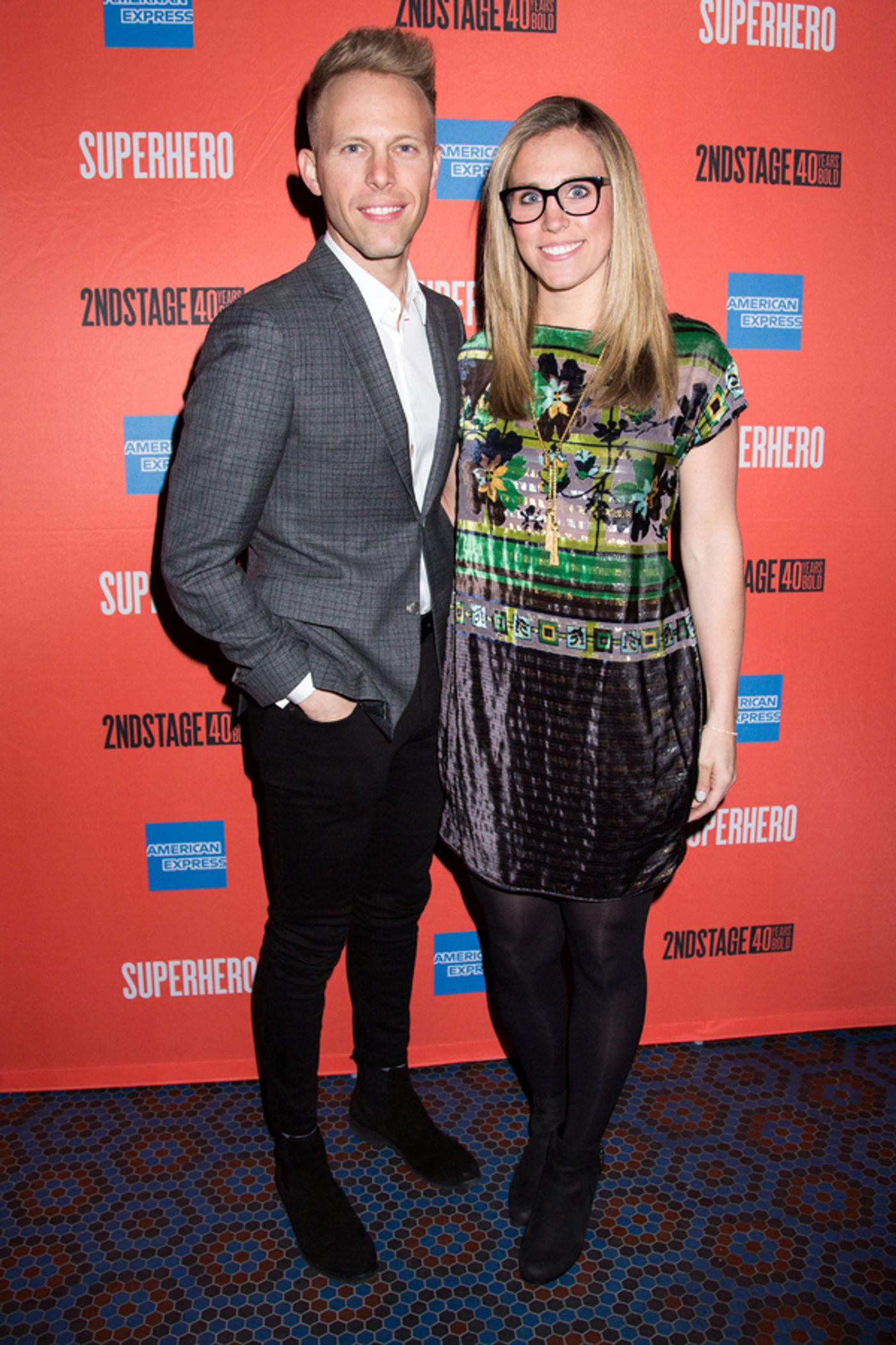 Photo Coverage: Kate Baldwin, Bryce Pinkham & More Celebrate Opening Night of SUPERHERO Photo Coverage: Kate Baldwin, Bryce Pinkham & More Celebrate Opening Night of SUPERHERO Image