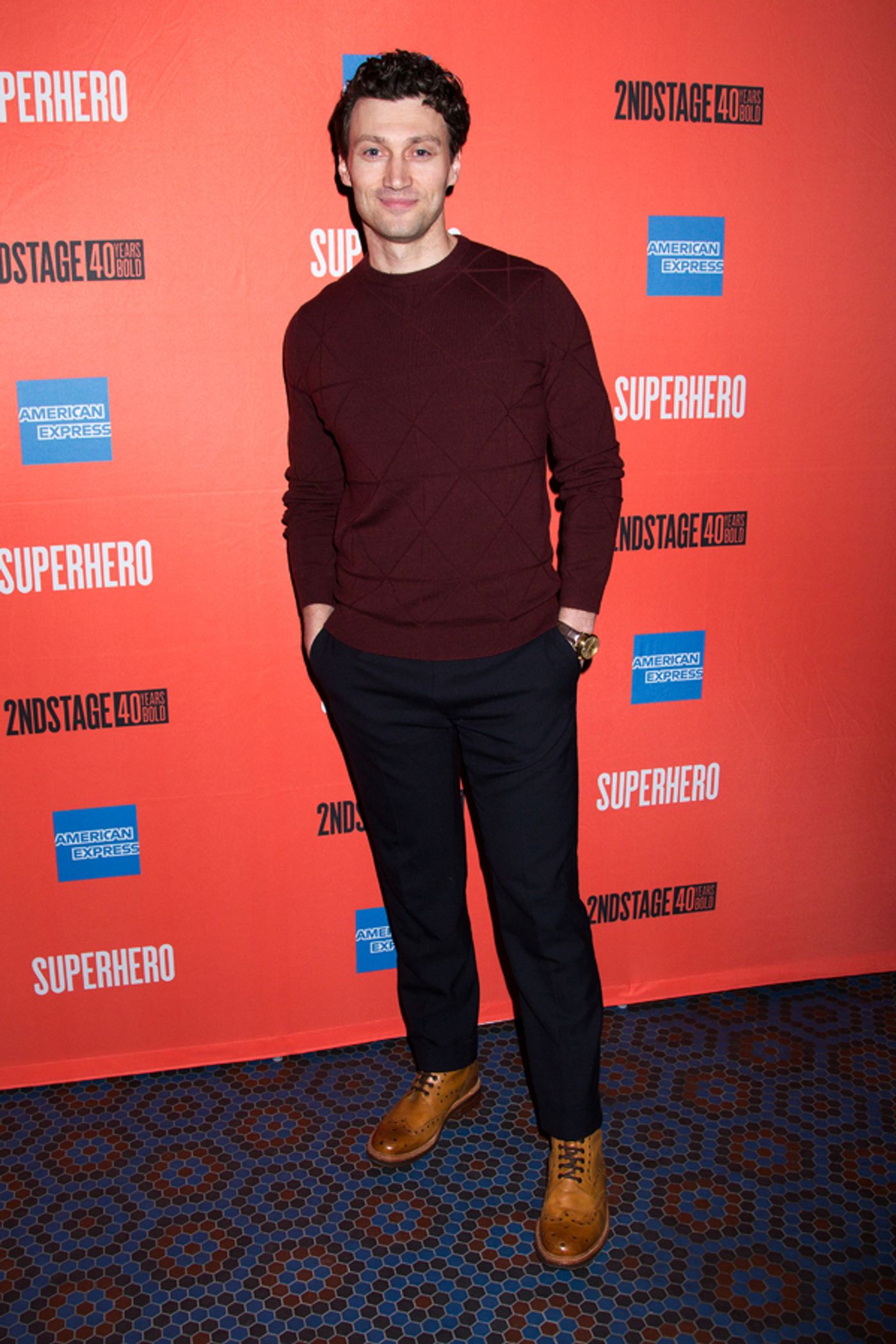 Photo Coverage: Kate Baldwin, Bryce Pinkham & More Celebrate Opening Night of SUPERHERO  Image