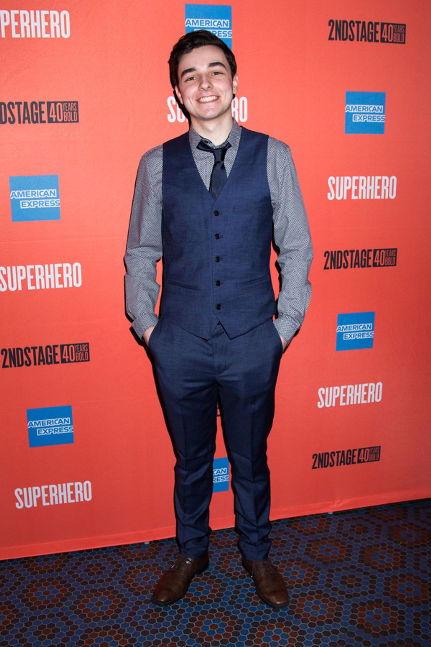 Photo Coverage: Kate Baldwin, Bryce Pinkham & More Celebrate Opening Night of SUPERHERO  Image