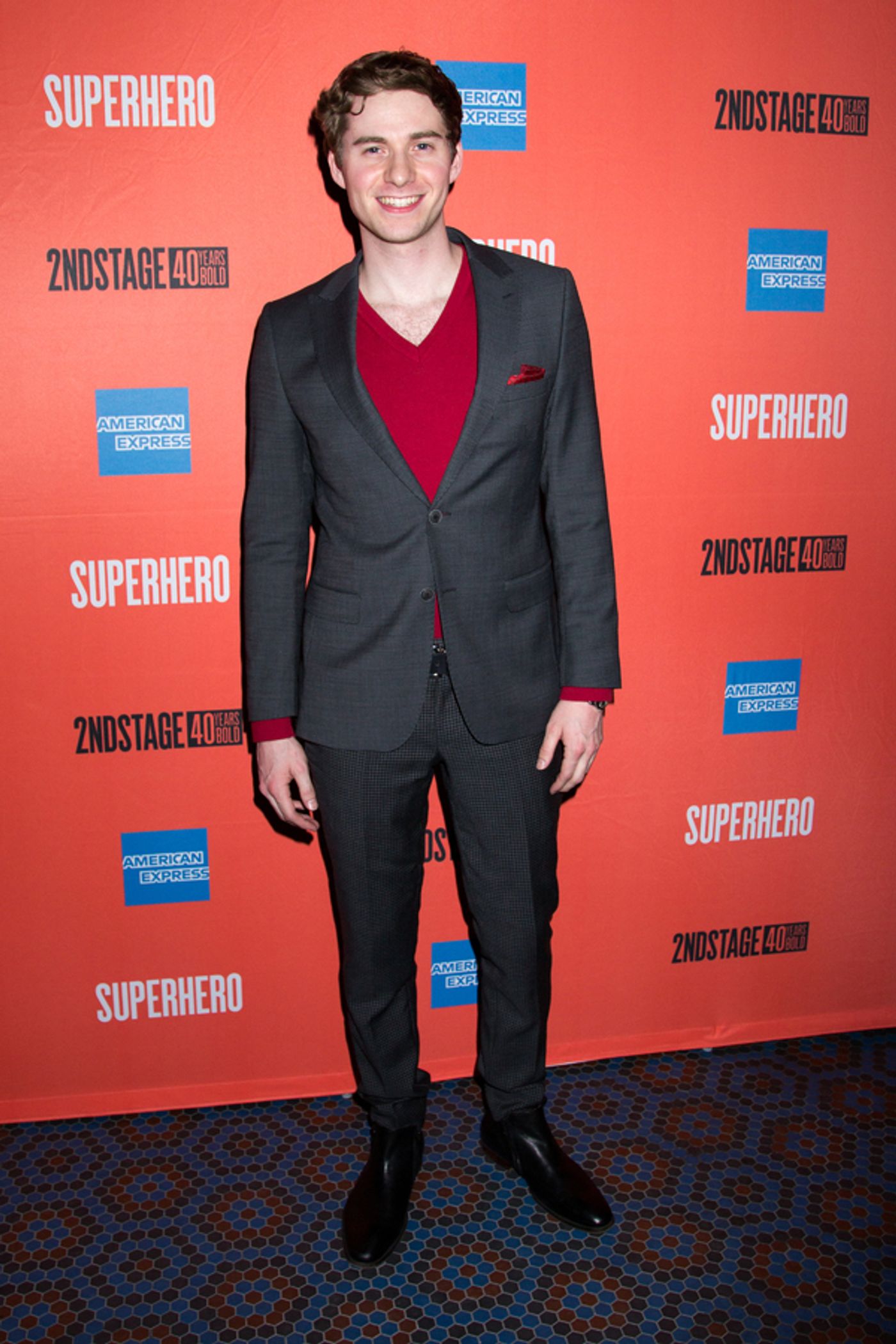 Photo Coverage: Kate Baldwin, Bryce Pinkham & More Celebrate Opening Night of SUPERHERO  Image