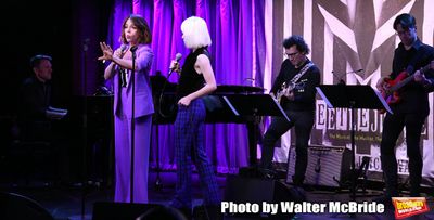 Sophia Anne Caruso with band  Photo
