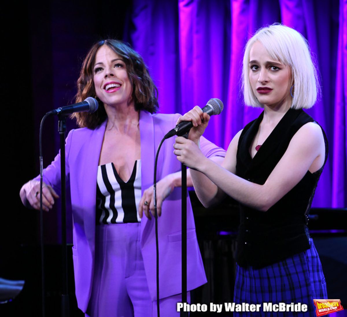 Leslie Kritzer and Sophia Anne Caruso at 