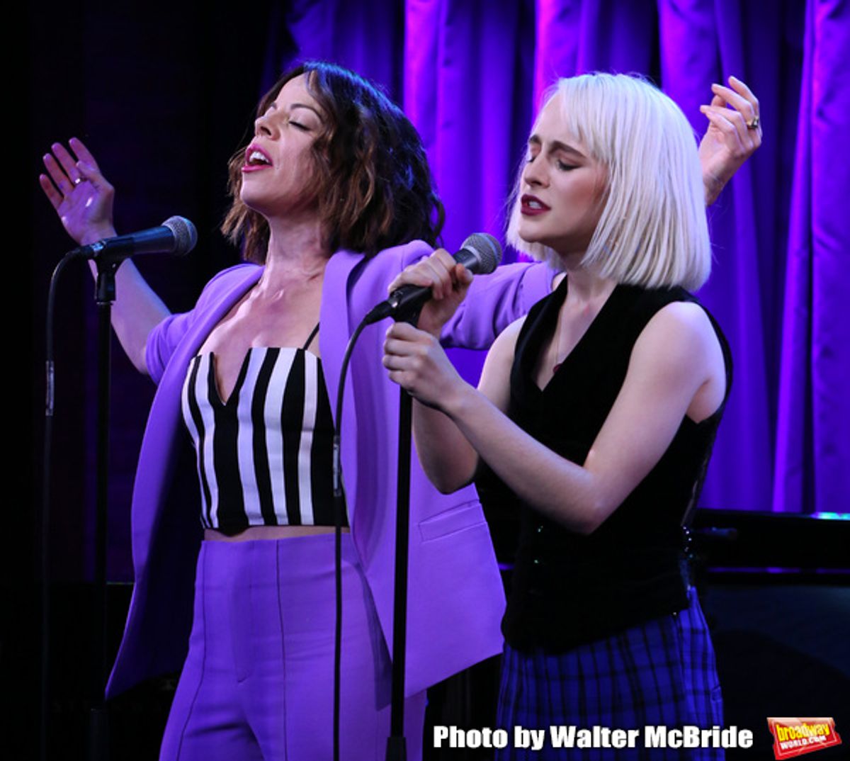 Leslie Kritzer and Sophia Anne Caruso  at 