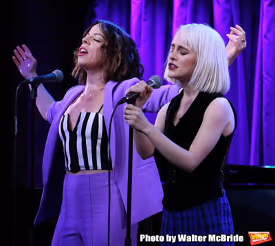 Leslie Kritzer and Sophia Anne Caruso  Photo