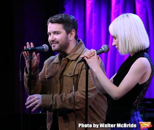 Alex Brightman and Sophia Anne Caruso Photo