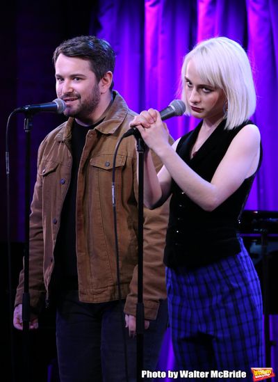 Alex Brightman and Sophia Anne Caruso Photo
