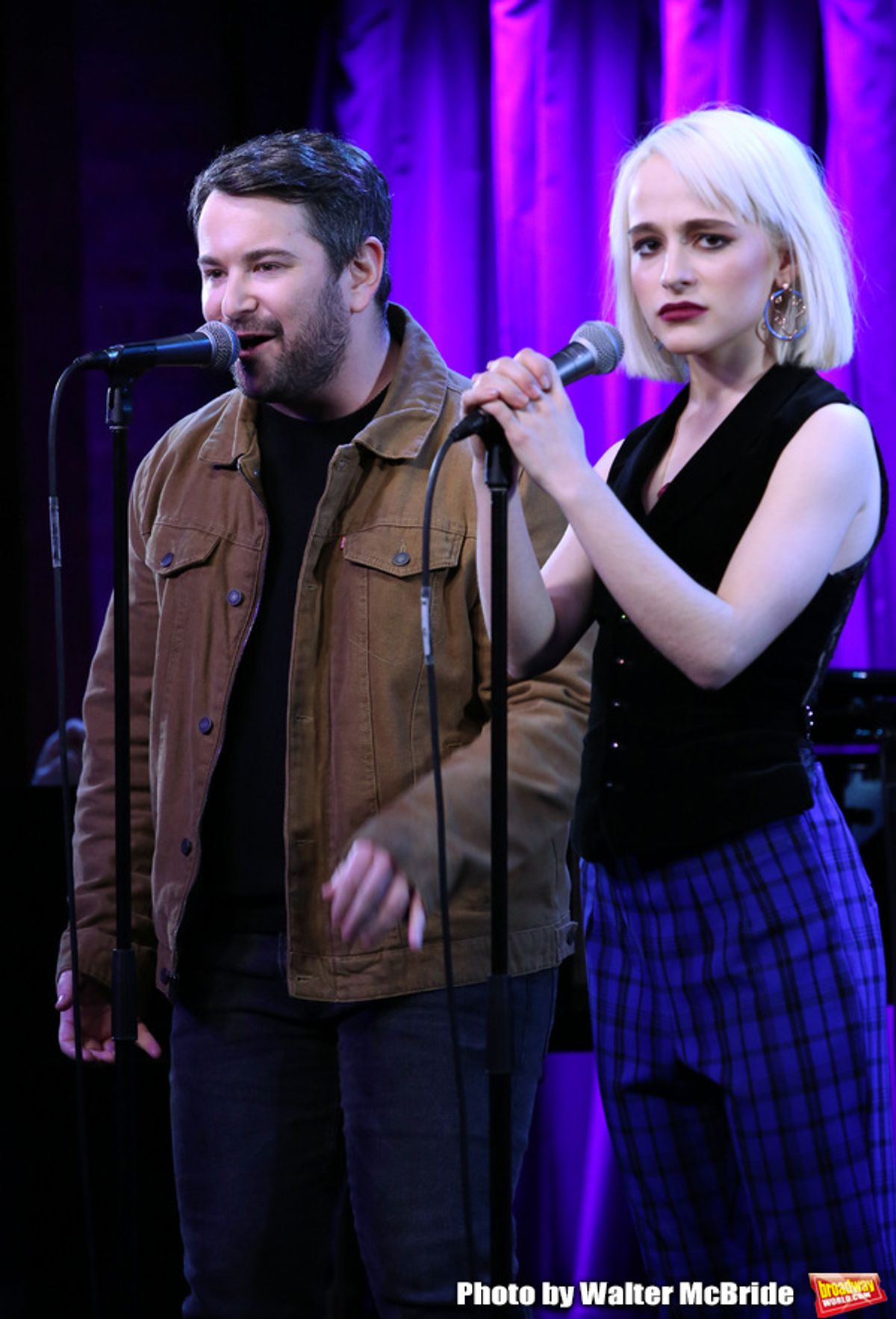Alex Brightman and Sophia Anne Caruso  at 