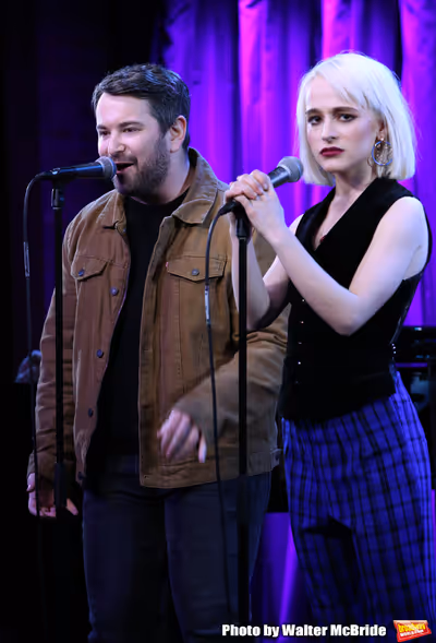 Alex Brightman and Sophia Anne Caruso  Photo
