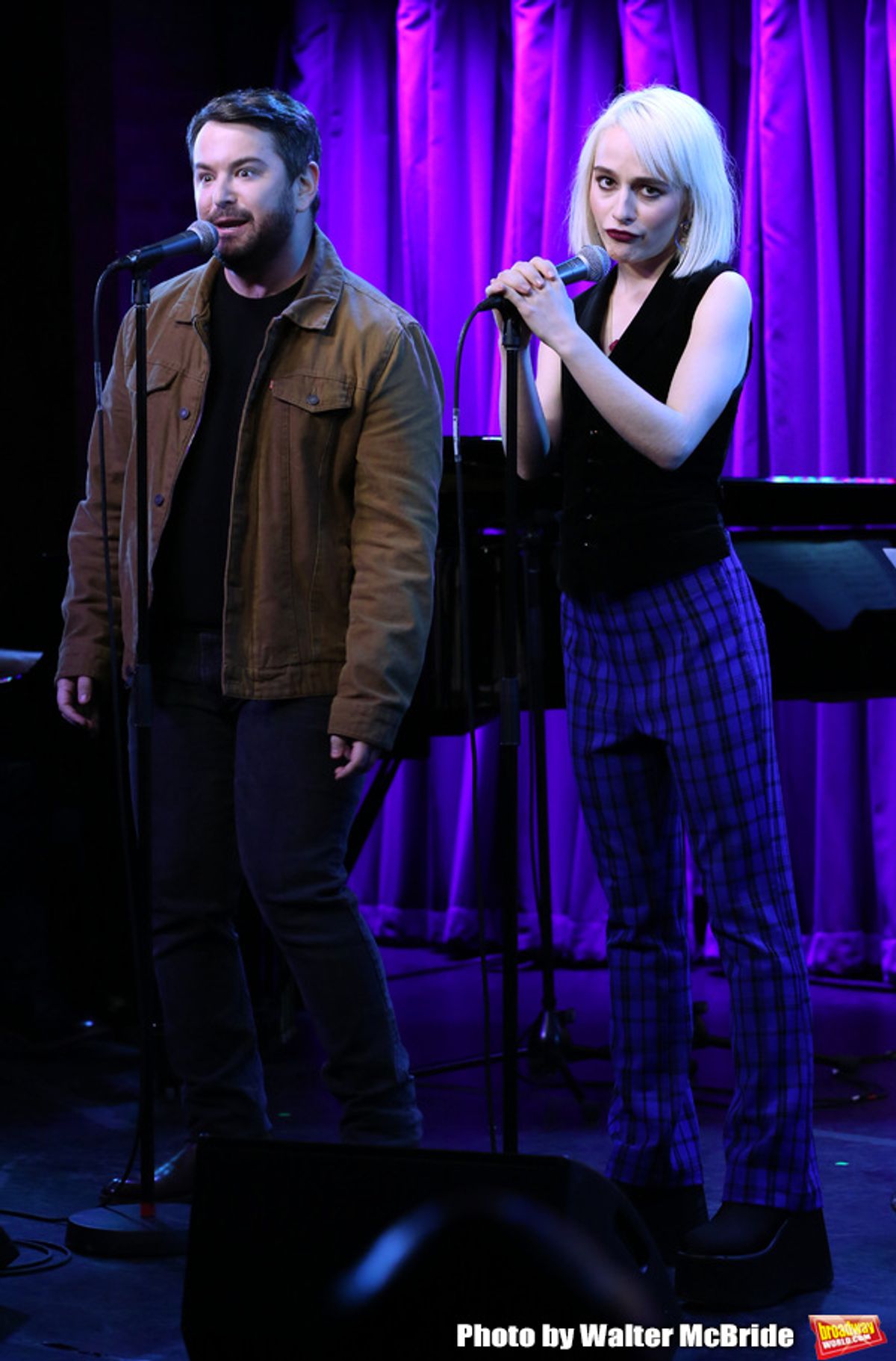 Alex Brightman and Sophia Anne Caruso  at 