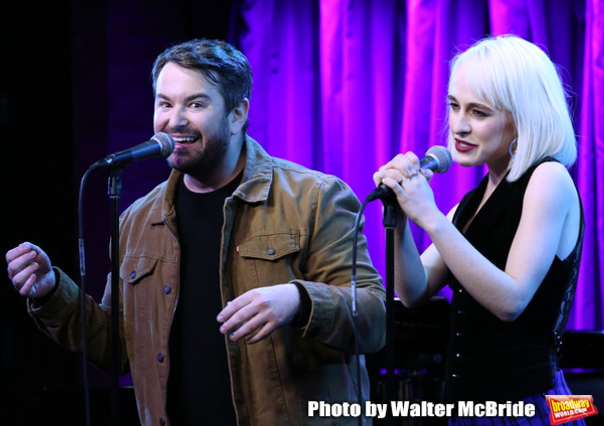 Alex Brightman and Sophia Anne Caruso  at 