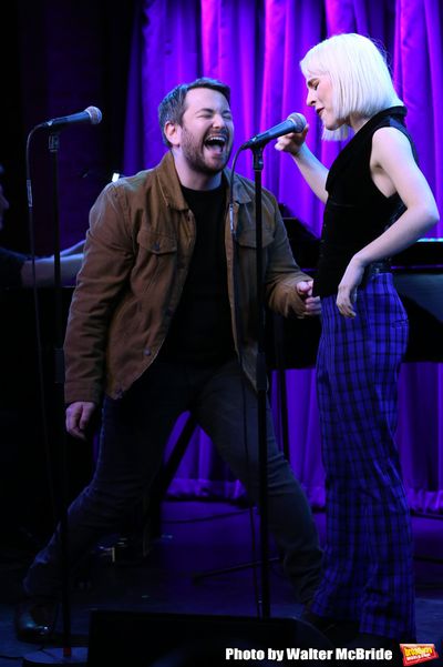 Alex Brightman and Sophia Anne Caruso Photo