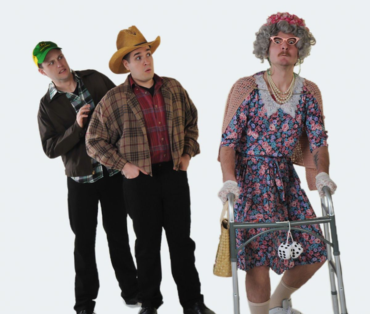 Griffin Barr, Stephen Markarian and Miguel Ragel Wilson at Sierra Rep Serves Up Non-Stop Fun With ROUTE 66!